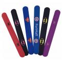 230x25 promotional silicon slap wristband