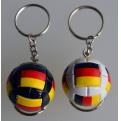 QQ04 3D round ball keychain