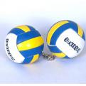 QQ07 3D volleyball keychain 