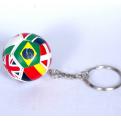 QQ08 3D football keychain 