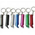 QA21 Bottle opener light torch keychain Aluminum bottle opener