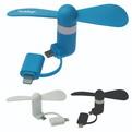 30E01 Mini Mobile Fans with logo printing