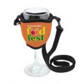 H23Small Neoprene wine glass holder