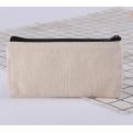 10J13 promotional canvas pencil case with logo printing