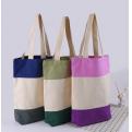 GCC15 3 mixed color Senior 330g cotton   Calico Bag with guesset