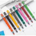 DM82 Branded Metal creative stylus  press ballpoint pen with logo laser engrave