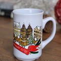 E43-1C promotional brand ceramic mug gift 300ml

