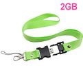 LA08-2GB     2G lanyard USB flash 