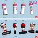 LC01-2G      2G custom moulded USB flash
