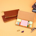 NA05 custom quality business  Pu leather  note pads