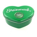 PA02 custom Chocolate Square Heart-shaped decorative open festive tinplate cans