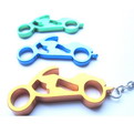 QA01 Promotional Aluminum motorcycle bottle opener