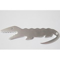 QA16 Cheaper Promotional Aluminum  crocodilel bottle opener