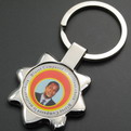 QM30 custom printing metal keychain gift