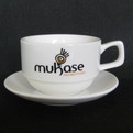 W26 Logo corporate porcelain coffee cup set gift 
130ml
